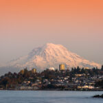 Mt.Rainier view from Tacoma, WA