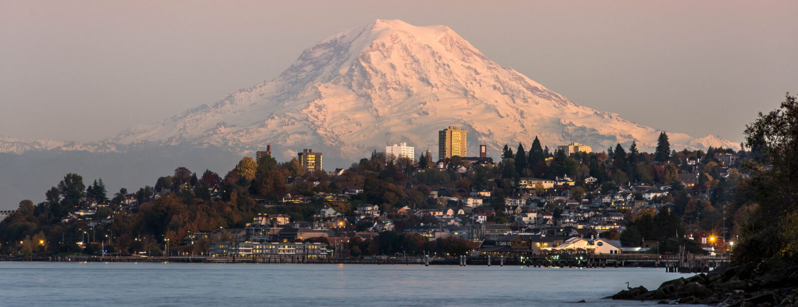 Mt.Rainier view from Tacoma, WA